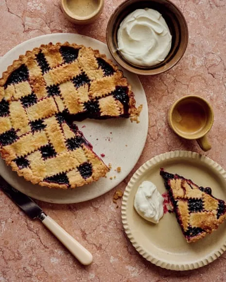 Benjamina Ebuehi's Creation for Blackberry and Bay Crostata